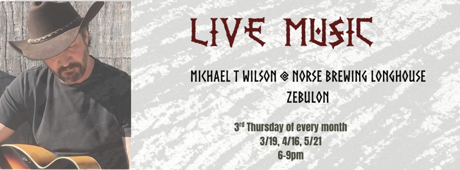 Michael T Wilson Singer songwriter at the Longhouse event photo