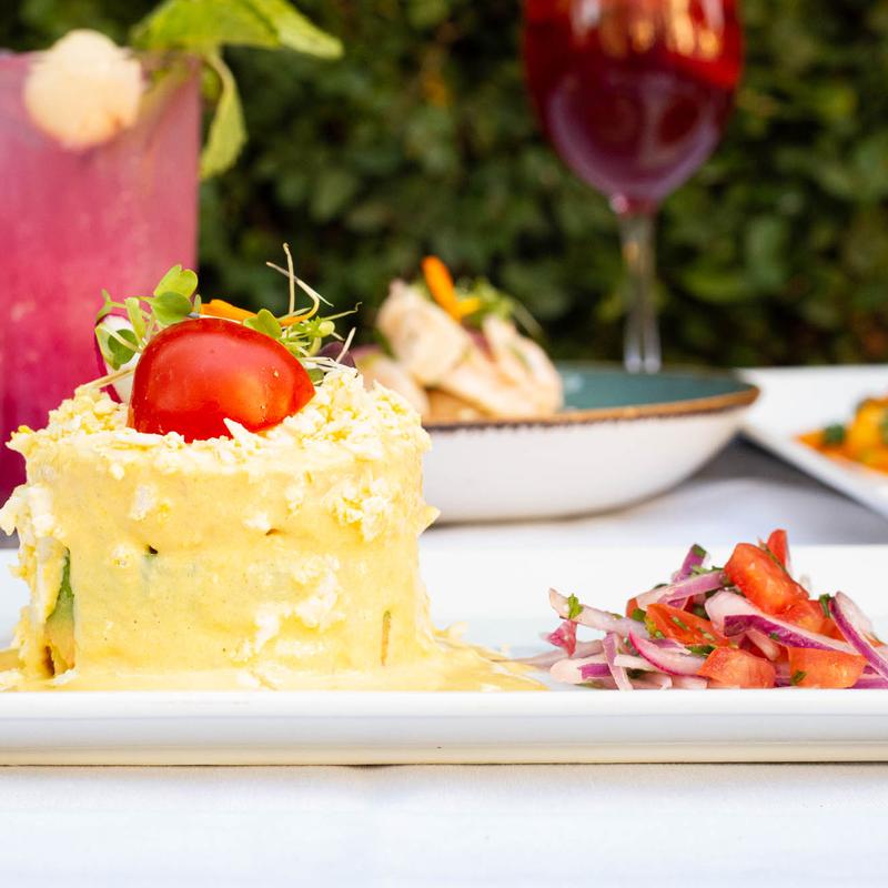 Causa Limeña With Crab Meat photo