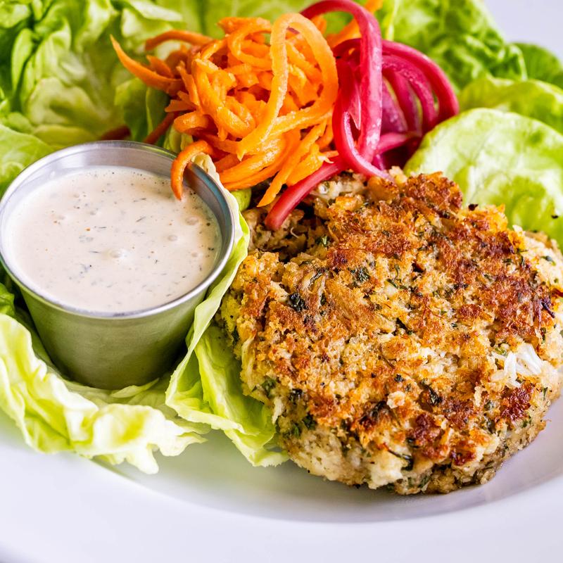 Crab Cake Salad photo