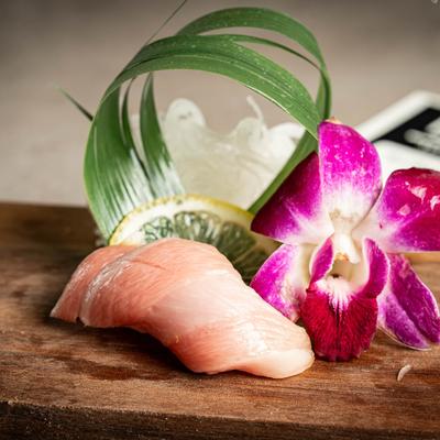 Dry aged bluefin tuna.