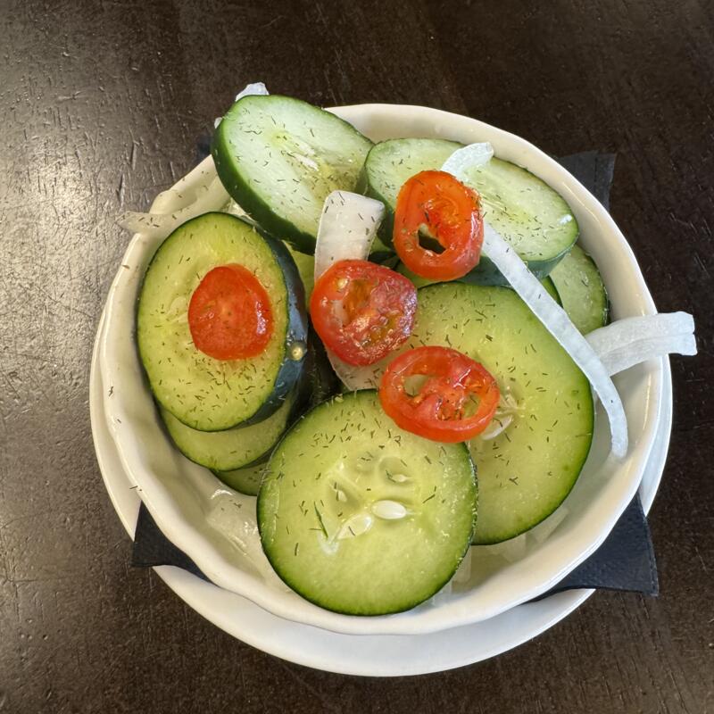 menu item 17 of 25, Cucumber Salad