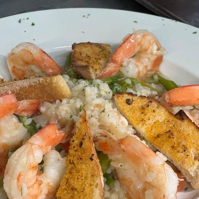 The Hotsy Totsy Shrimp Dinner.