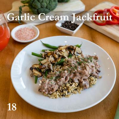 Garlic Cream Jackfruit