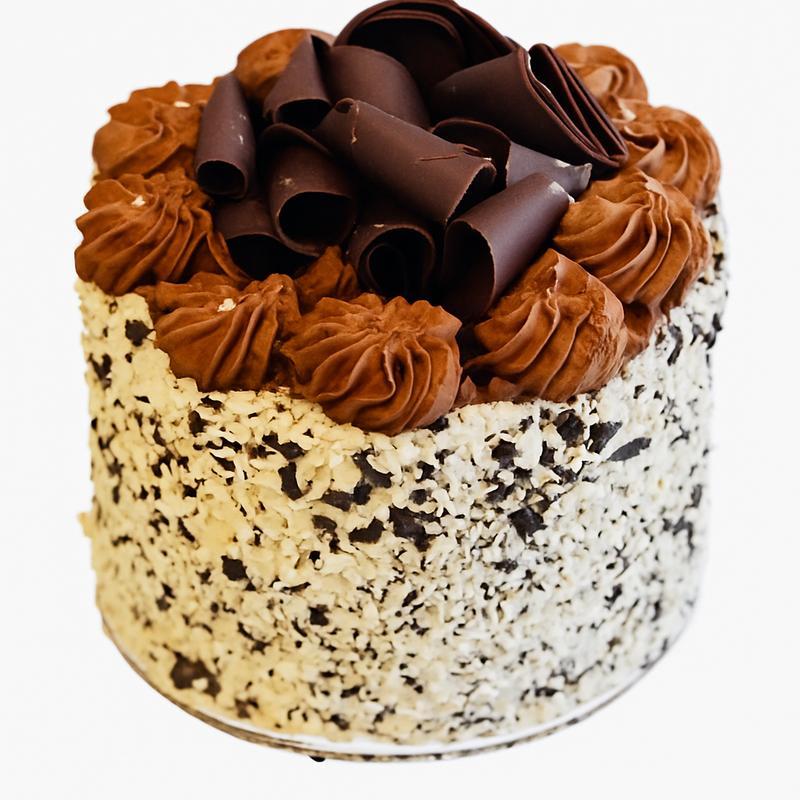 menu item 10 of 138, Black And White Cake