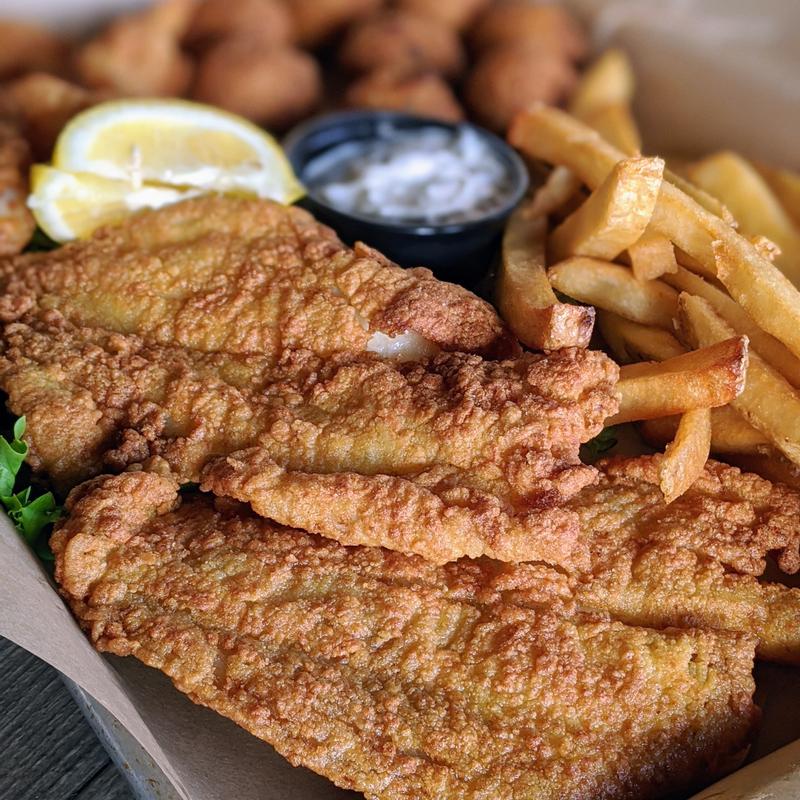 Fried Flounder photo