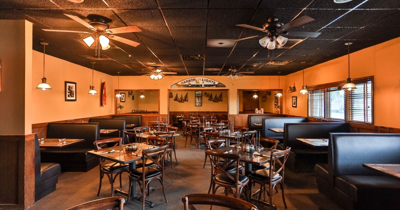 Interior, dining area