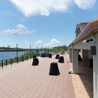Event patio.