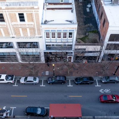 birds eye view of Gershwin's.