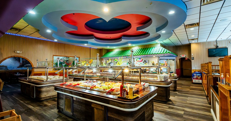 Interior, room with  Food Display Warmers