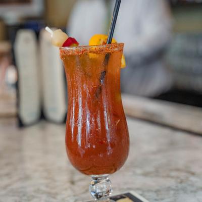 Bloody Mary cocktail.