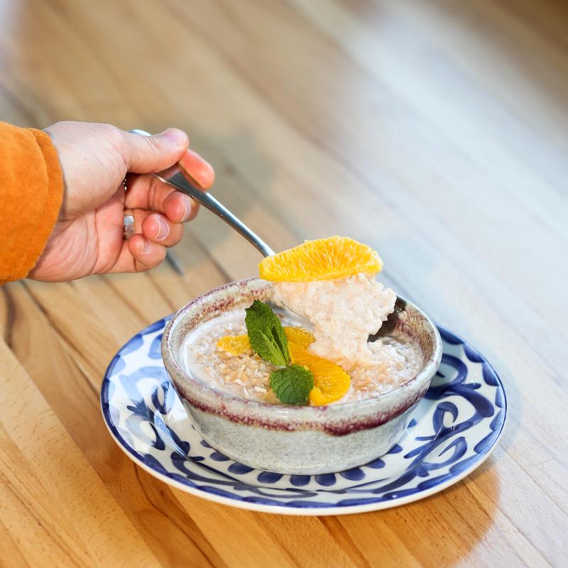 Coconut Rice Pudding  (V) photo