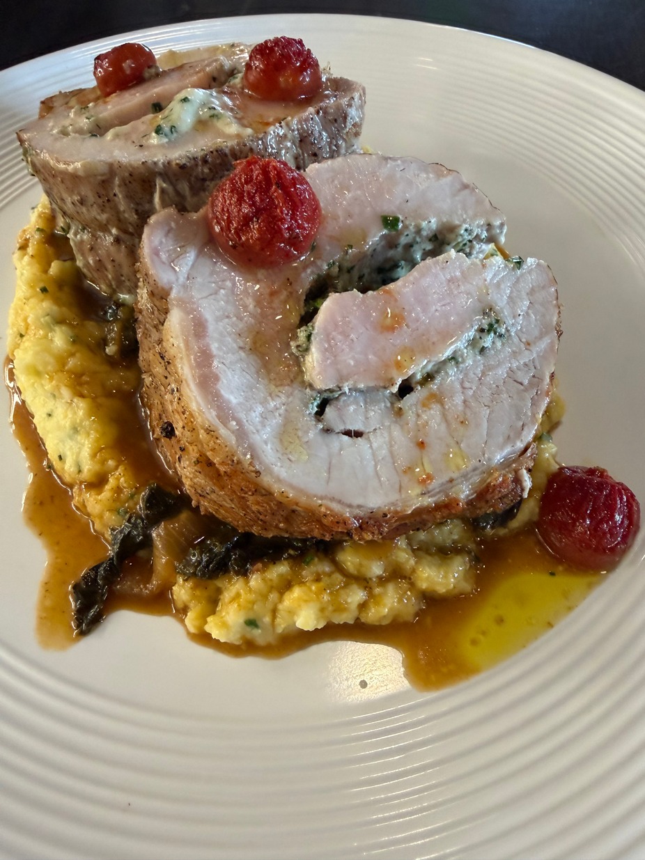 Sunday Supper: Stuffed Pork Loin at Bear Cave event photo