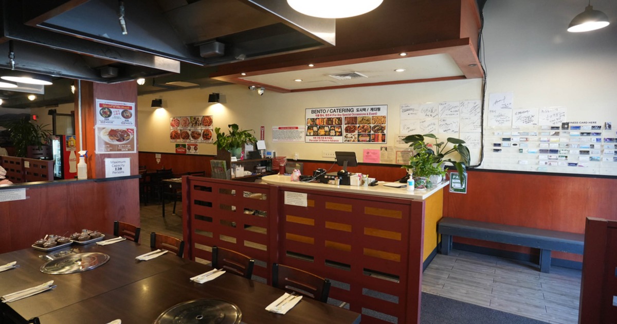 Interior, main dining area