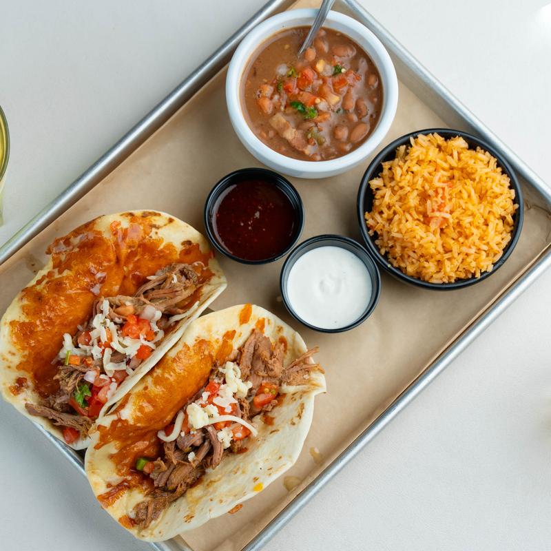 menu item 9 of 11, Texas Brisket Tacos