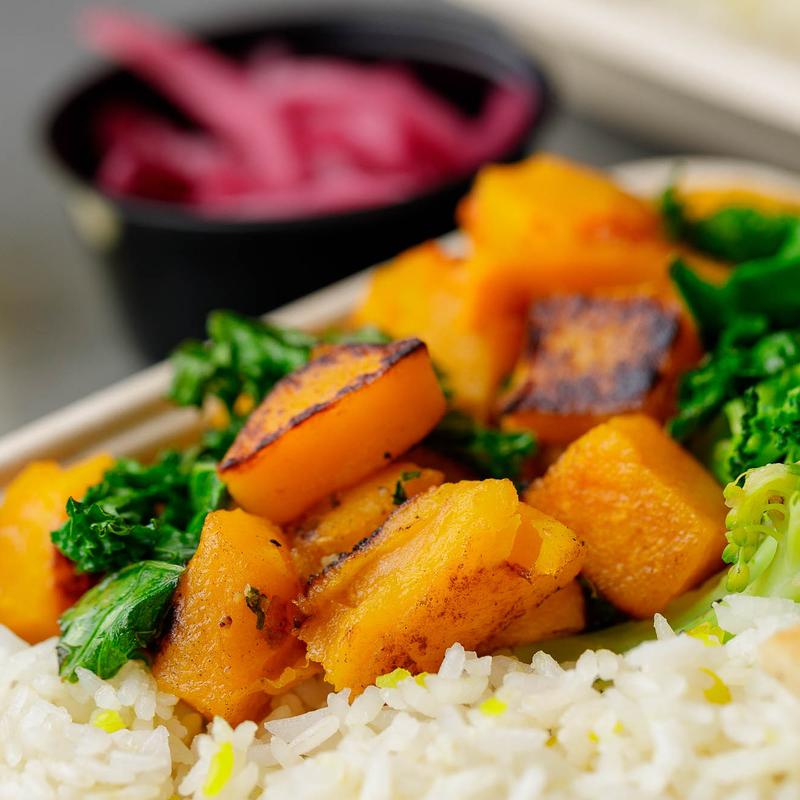 Butternut Squash w/ Kale photo