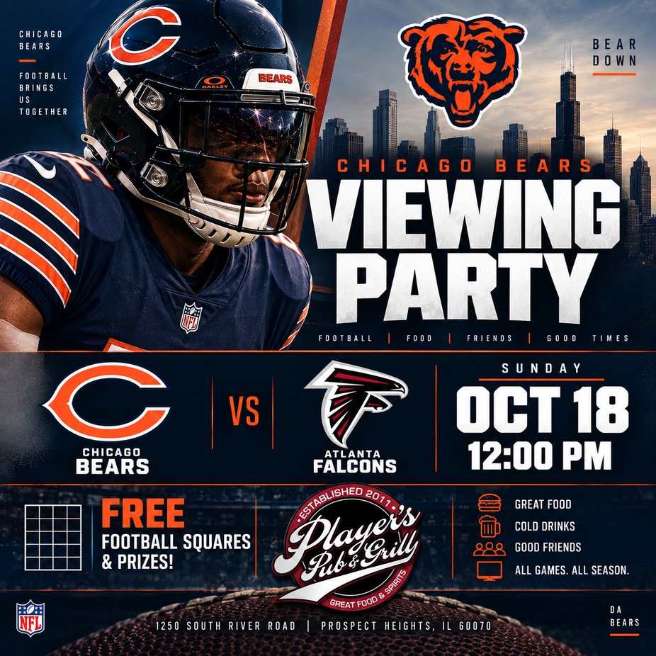 Bears Viewing Party! event photo