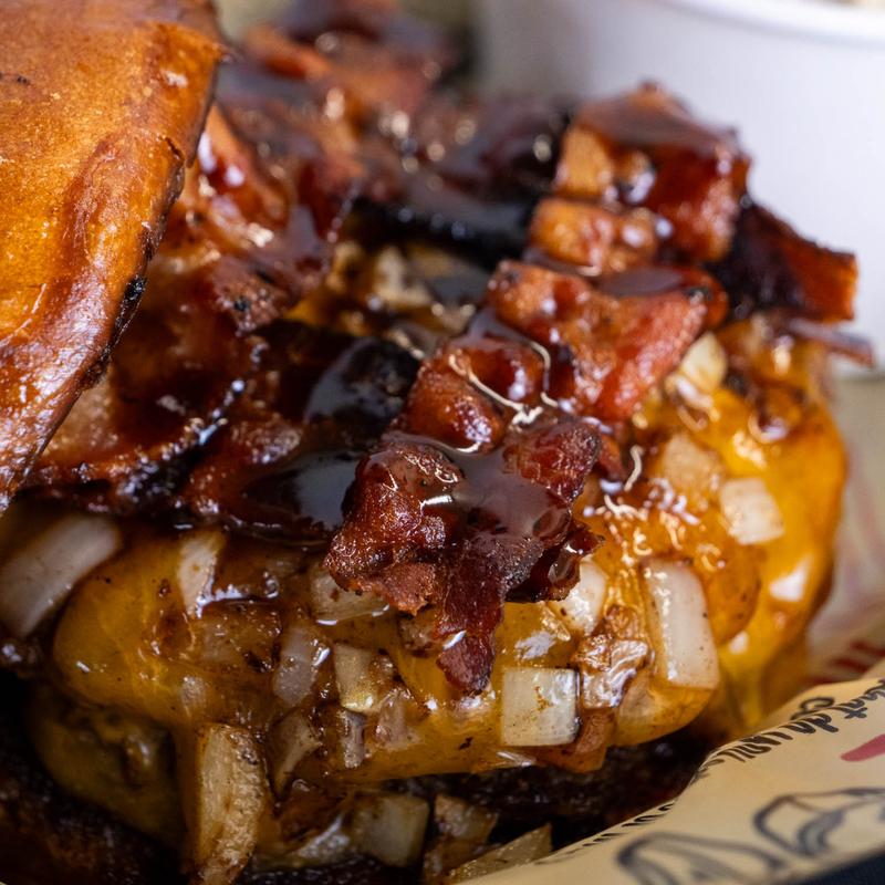 menu item 5 of 13, Brisket Bacon Cheeseburger