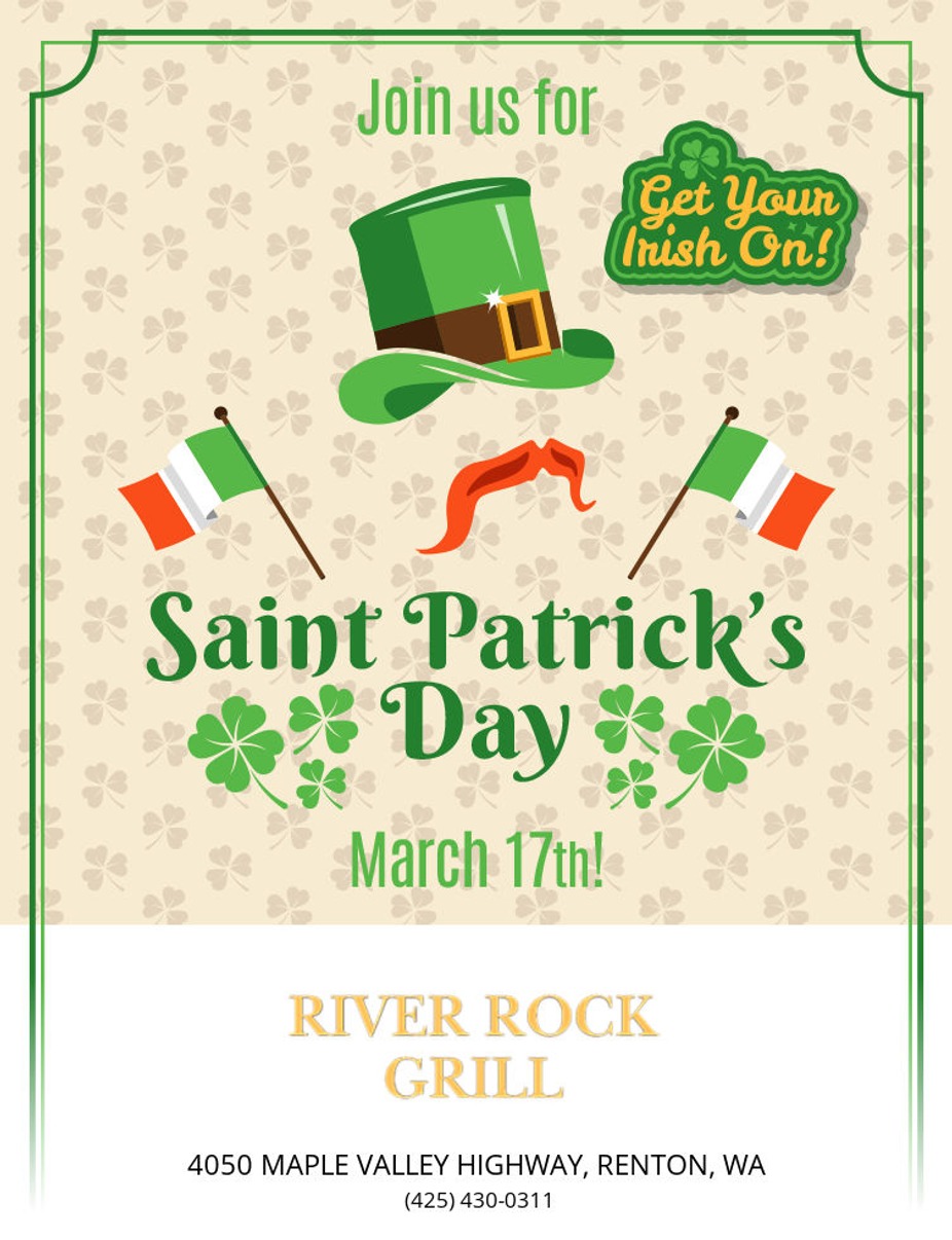 St. Patrick's Day march 17th