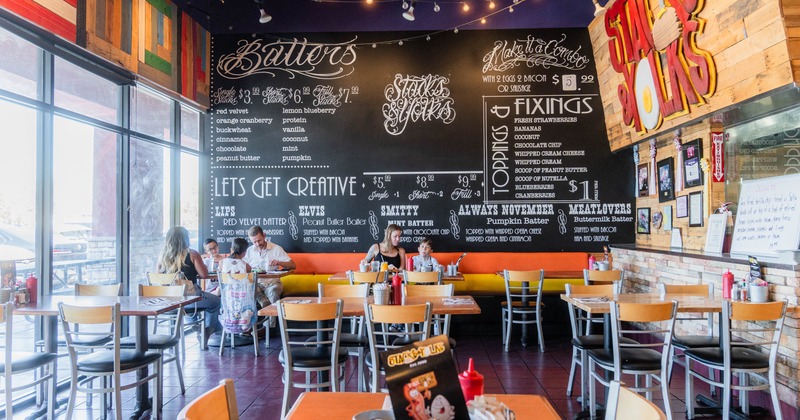 Interior, main dining area