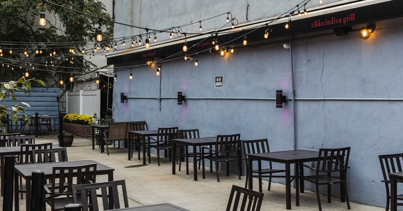 Exterior, seating area