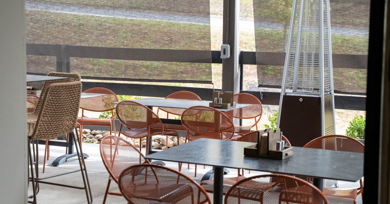 Interior dining area