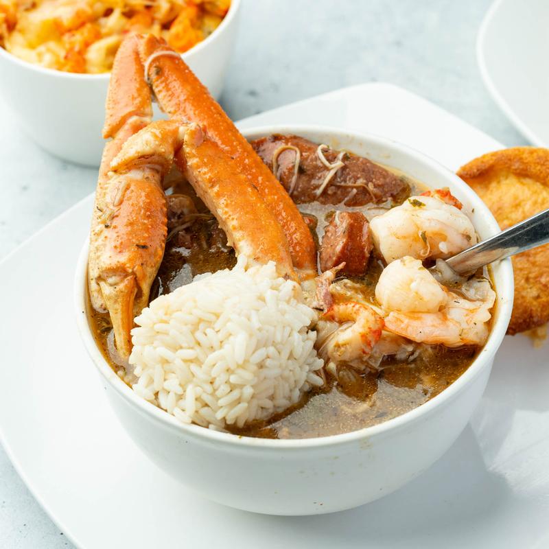 menu item 24 of 28, Gena's Loaded Gumbo