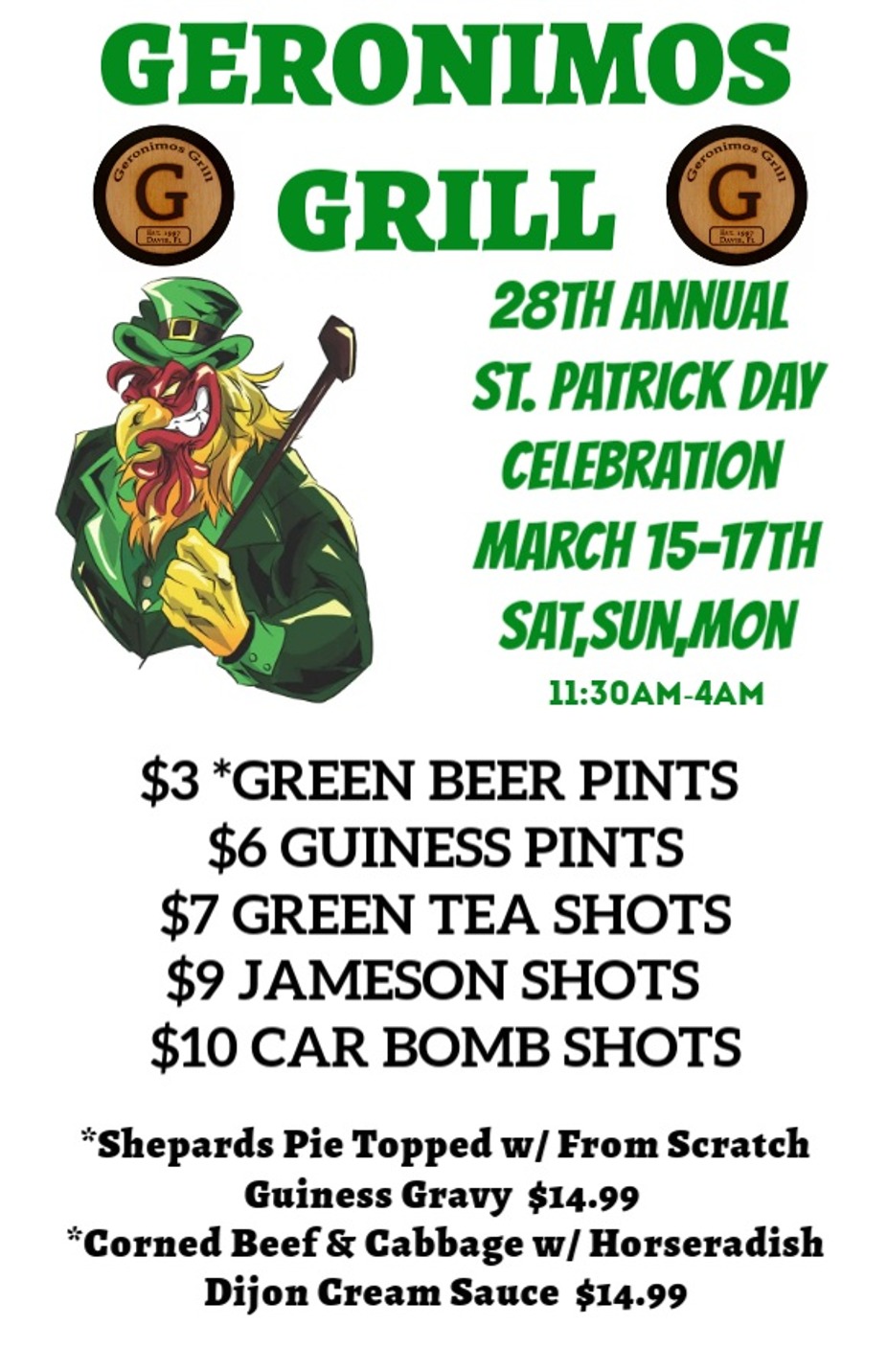 St. Patrick's Day event photo