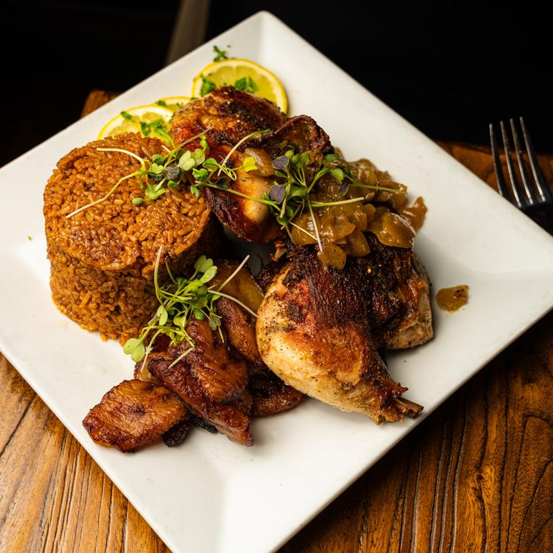 Marinated Roasted Half Chicken photo