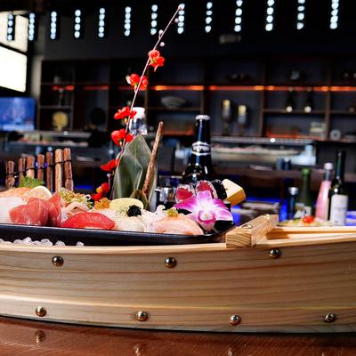 Sushi boat.