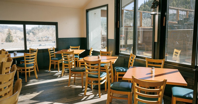 Interior seating space