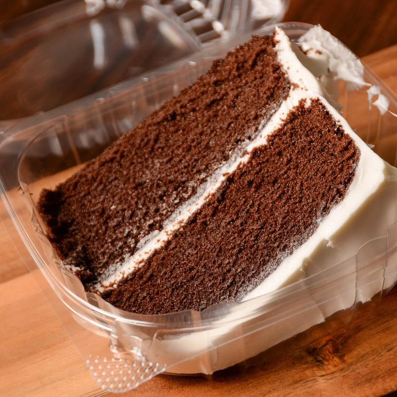 Chocolate Cake with White Icing photo