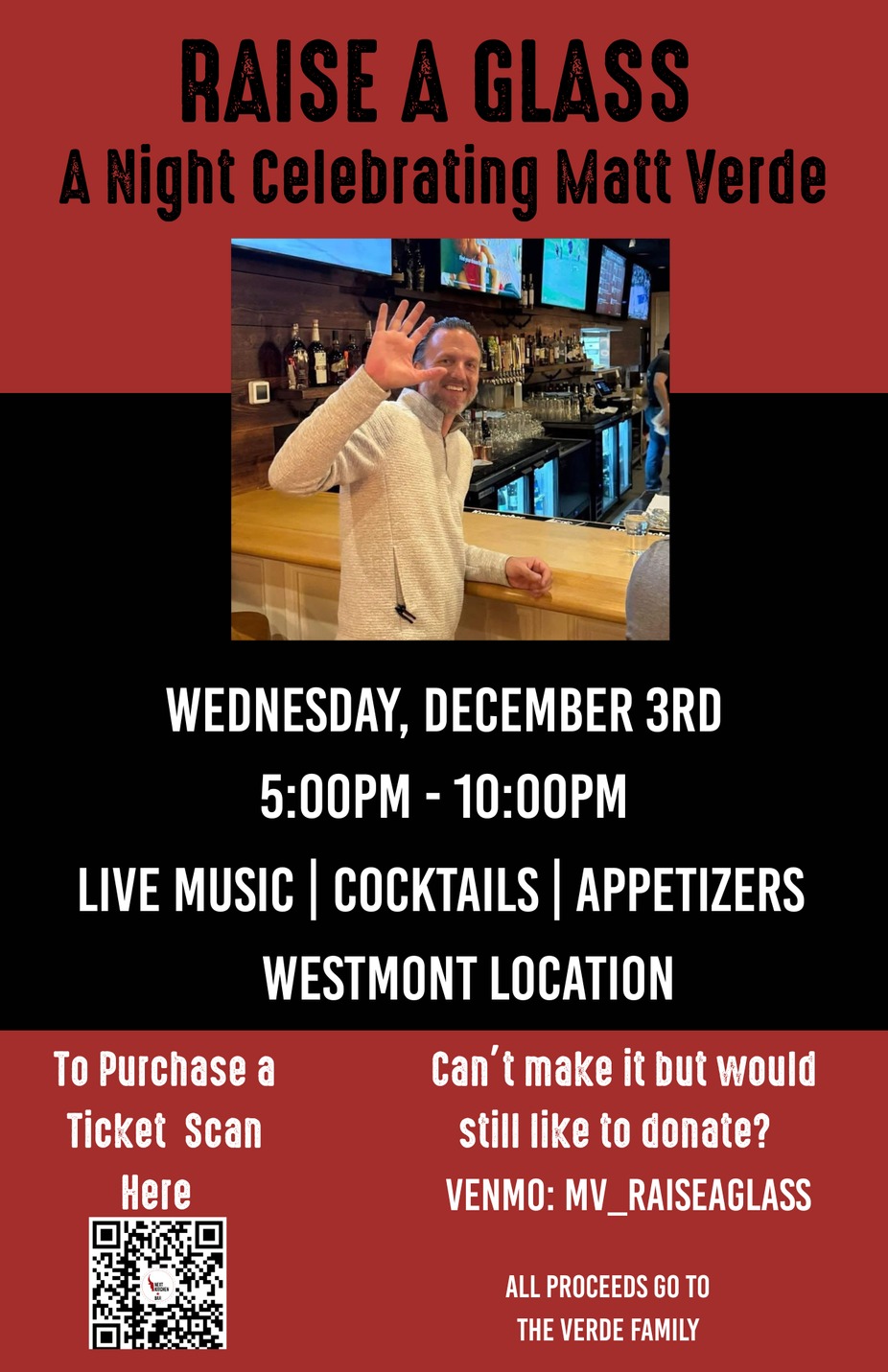 Raise a Glass to Matt event photo