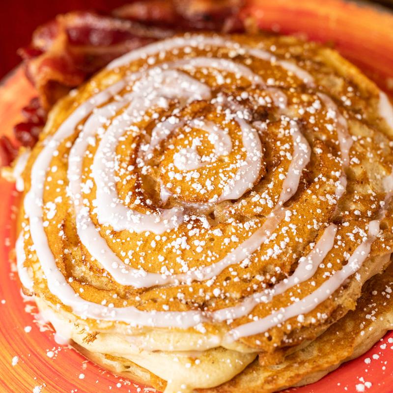 Cinnamon Roll Pancakes photo