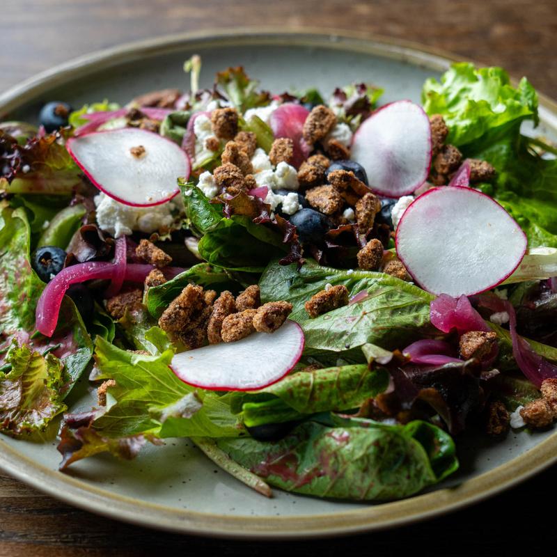 Blueberry Goat Cheese Salad photo