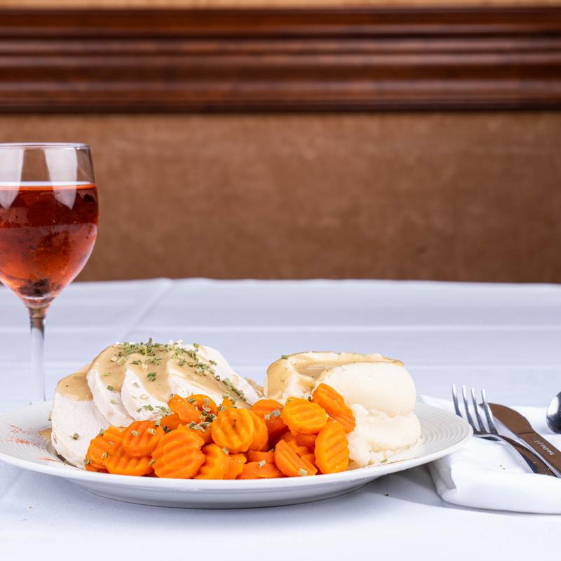 Oven Roasted Turkey with Cranberry Sauce photo