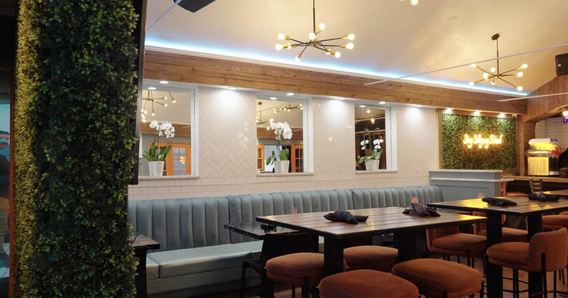 Interior, dining space