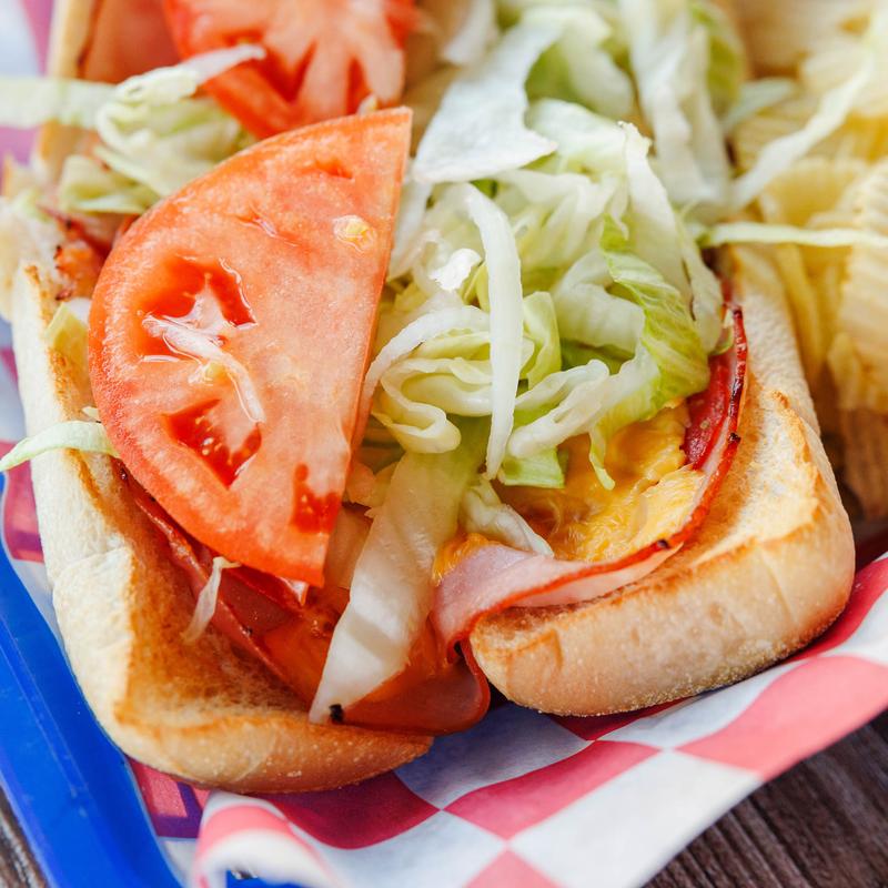 menu item 10 of 14, Hot Deli Sub