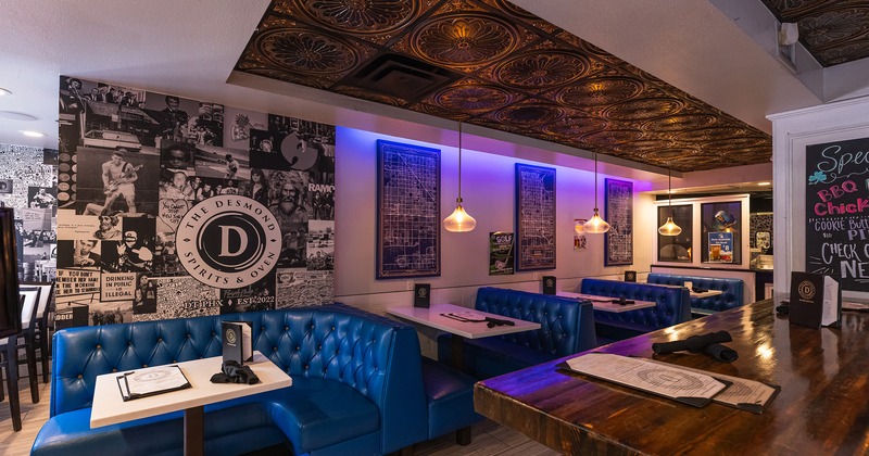 Interior, seating area