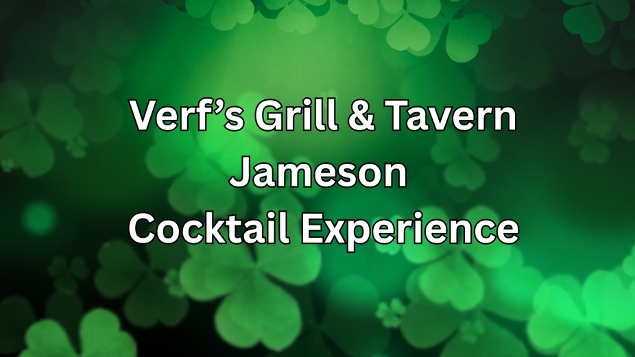 🥃 Jameson Cocktail Experience at Verf’s Grill & Tavern 🍀 event photo