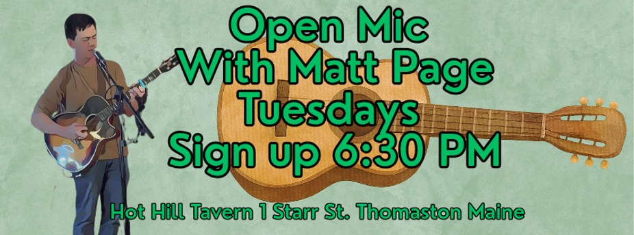 Open Mic with Matt Page event photo