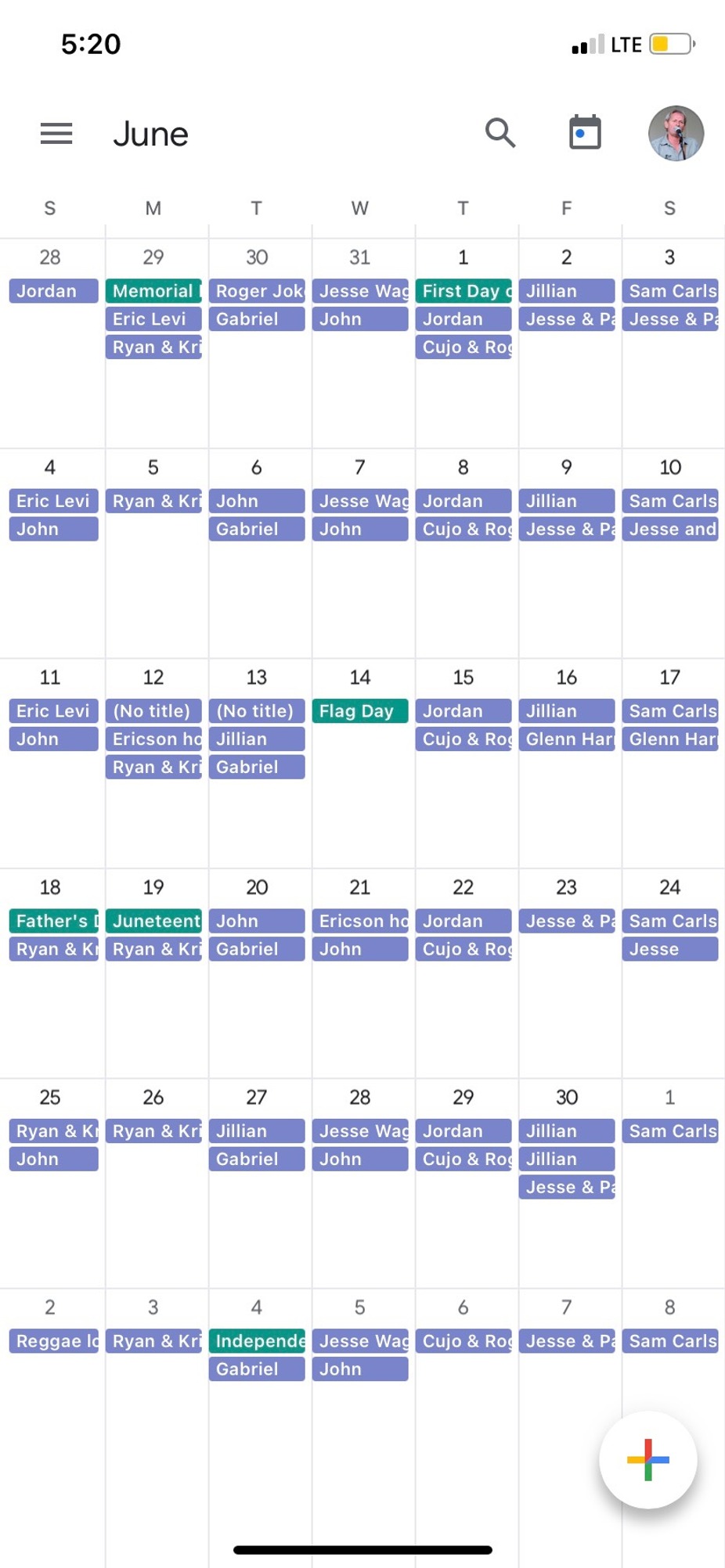 June Music Schedule event photo