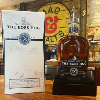 Whistlepig The Boss Hog bottle