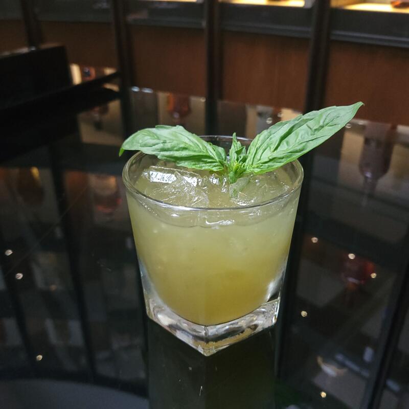Pineapple Basil Smash photo