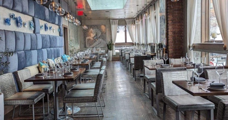 Interior, dining area