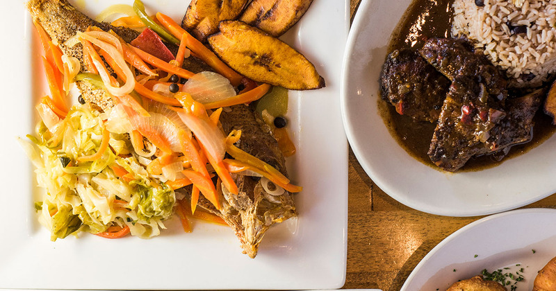 Different types of food