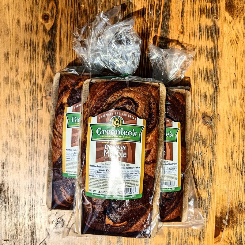 3 PACK Greenlee’s Chocolate Marble Loaf photo