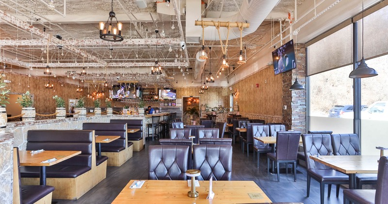 Interior, dining area