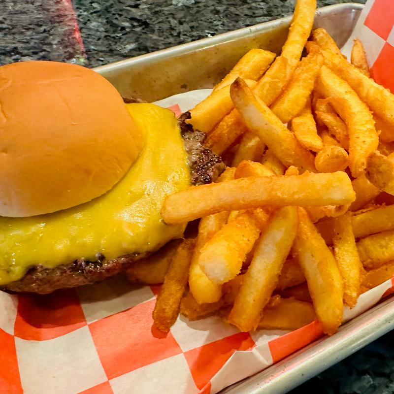 Kids Cheeseburger Slider photo