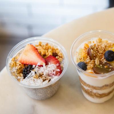 Parfait cups.
