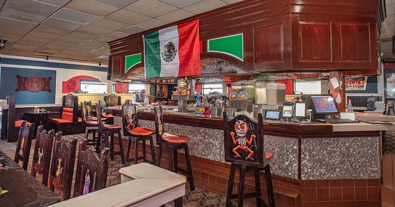 Interior, bar counter